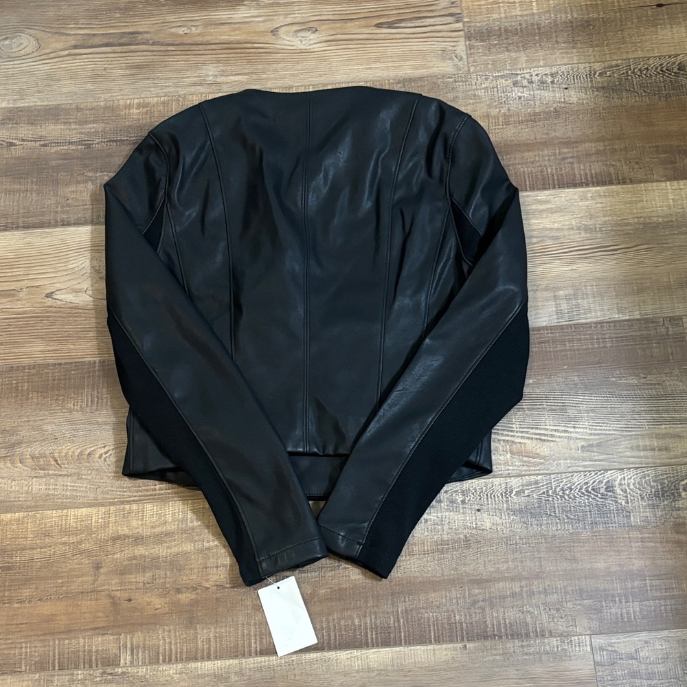 Blank NYC Black Leather Moto Jacket - Picture 5 of 5